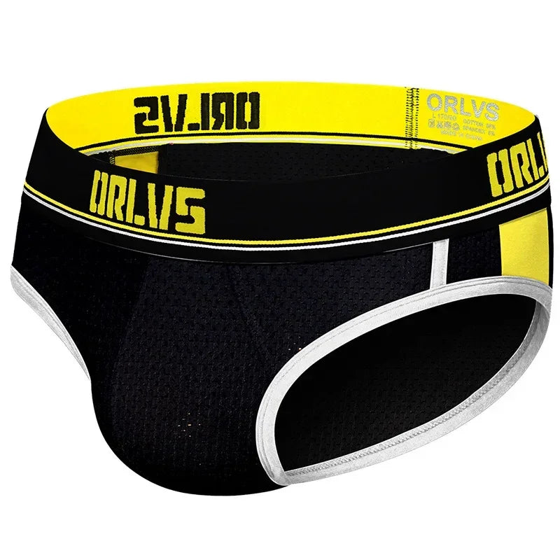 men's underwear low waist fashion sexy u convex bag anti Le briefs men's or192