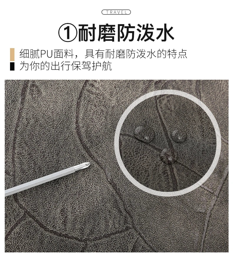 Soft Leather Travel Bag Large Capacity Fashion Weekend Bag Handle Bag Lightweight Sports Gym Bag With Separate Shoe Compartment