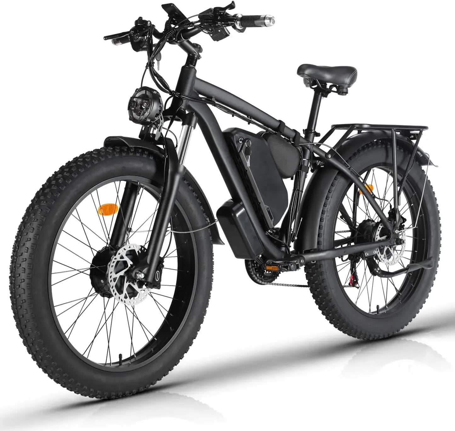 Electric Bicycle new B1 2000W Dual Motor 48v 22.4ah battery adult 26 inch tire All terrain Hydraulic brake multi-function E-bike