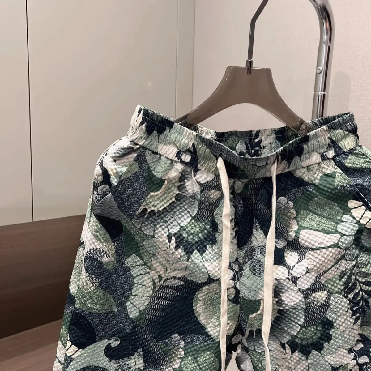 Shorts for Men's Retro Printed Shorts Versatile Casual and Fashionable Shorts Beach Style Five-point Pants