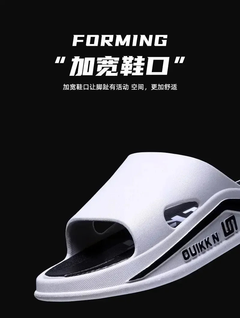 Slippers for men, outdoor, indoor, anti slip, cool, summer, non smelly feet, PVC home shoes, anti odor, bathroom, silent