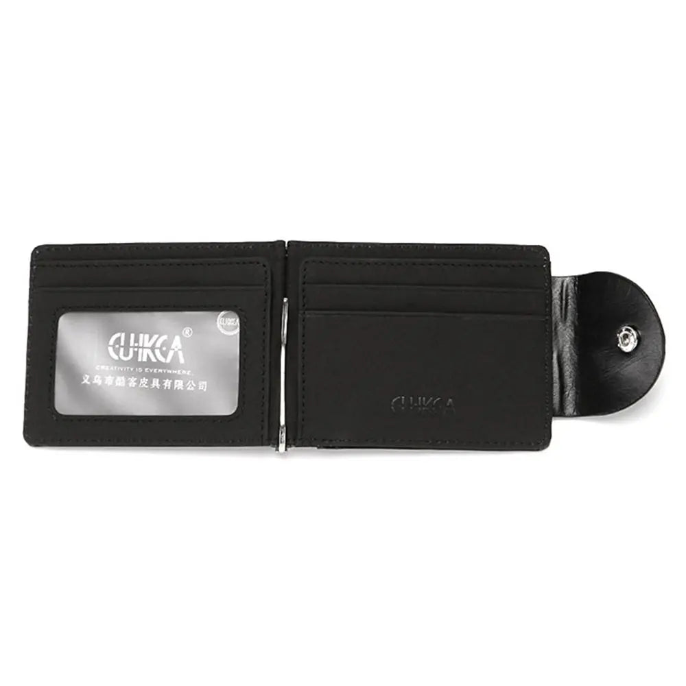 Men PU Leather Wallet Card Holder Male Fashion Purse Small Hasp Money Bag Mini Vintage Slim Wallets Clutch Bags