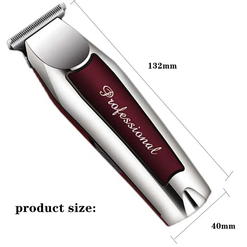 Rechargeable Hair Clipper For Men Grooming Kit Professional Electric Beard Hair Trimmer Body Edge Outline Detail Haircut Machine