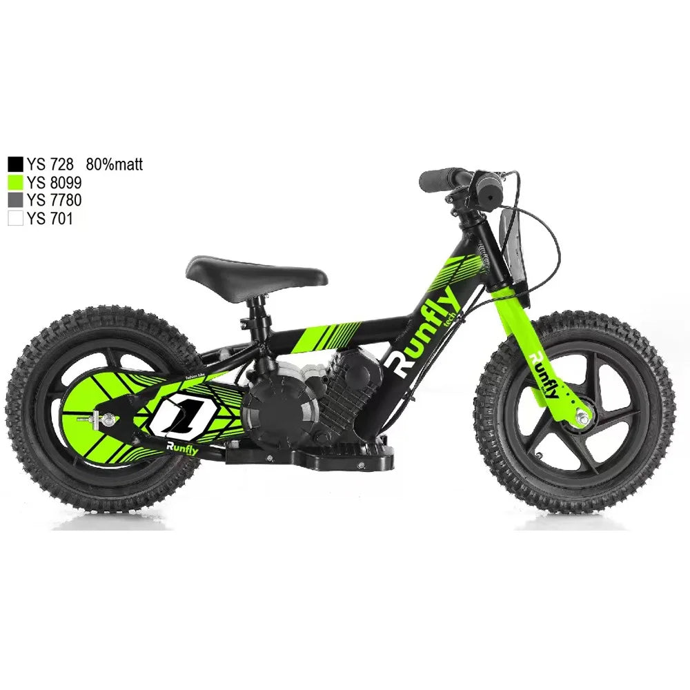 12-inch Children's Electric Bicycle Outdoor Off-road Portable Shock-absorbing Scooter