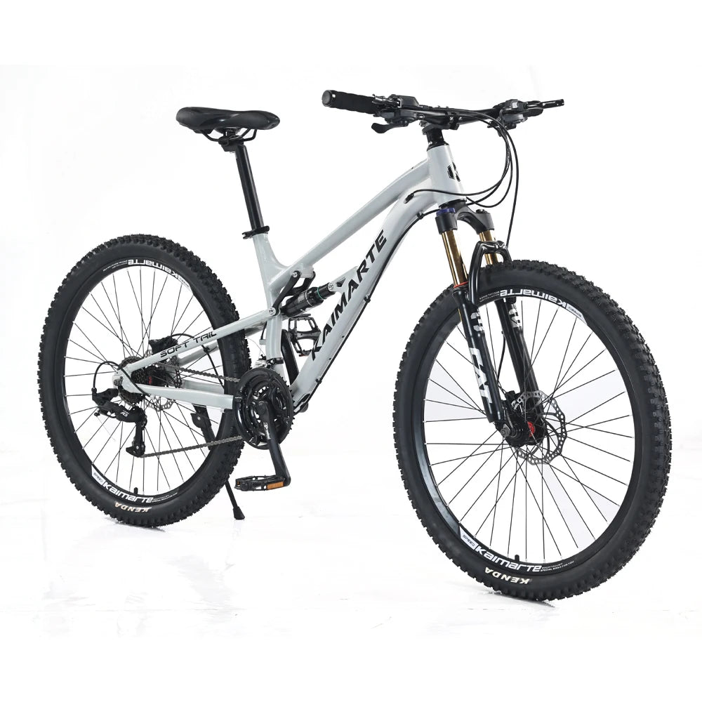 Factory Direct 27.5" Full Suspension Mountain Bike 24 Speed Adult Racing Bike Mountain Bicycle
