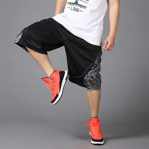 Male Short Pants Basketball Long Quick Dry Men's Shorts Training Bermuda Essential Fashion With Korean Style Stylish Clothing