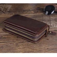 The Secret Life Of Walter Mitty Vintage Leather Men Wallet Genuine leather Wallet Men Purse Handmade male Wallet Money holder