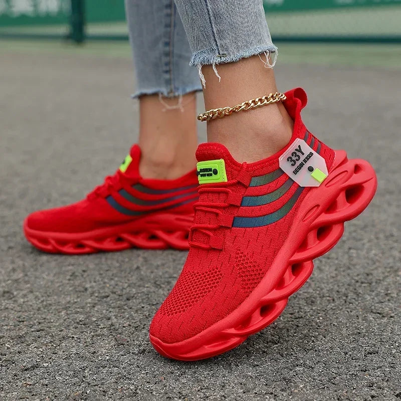 Sneakers for Men Casual Sport Shoes Breathable Lightweight Outdoor Mesh Platform Running Shoes Athletic Tenis Walking Shoes