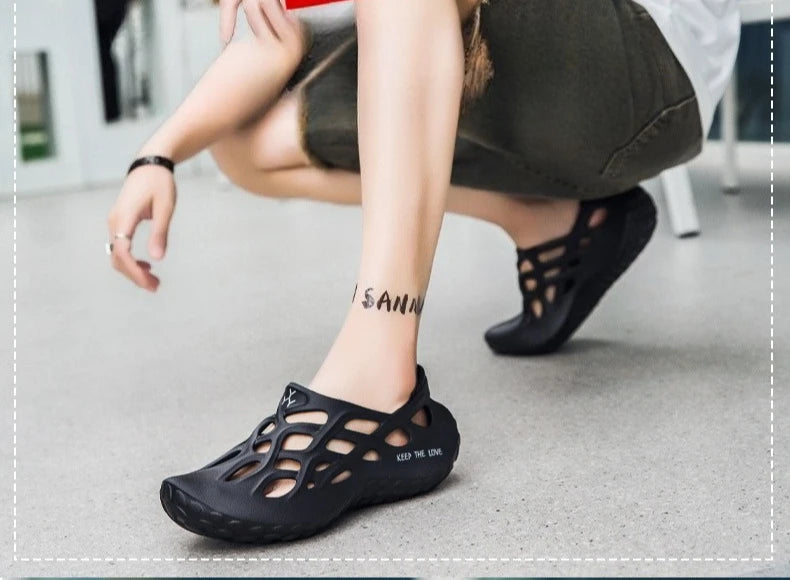 Men Summer Comfortable Breathable Sandals Outdoor Leisure Water Shoes for Hiking and Beach