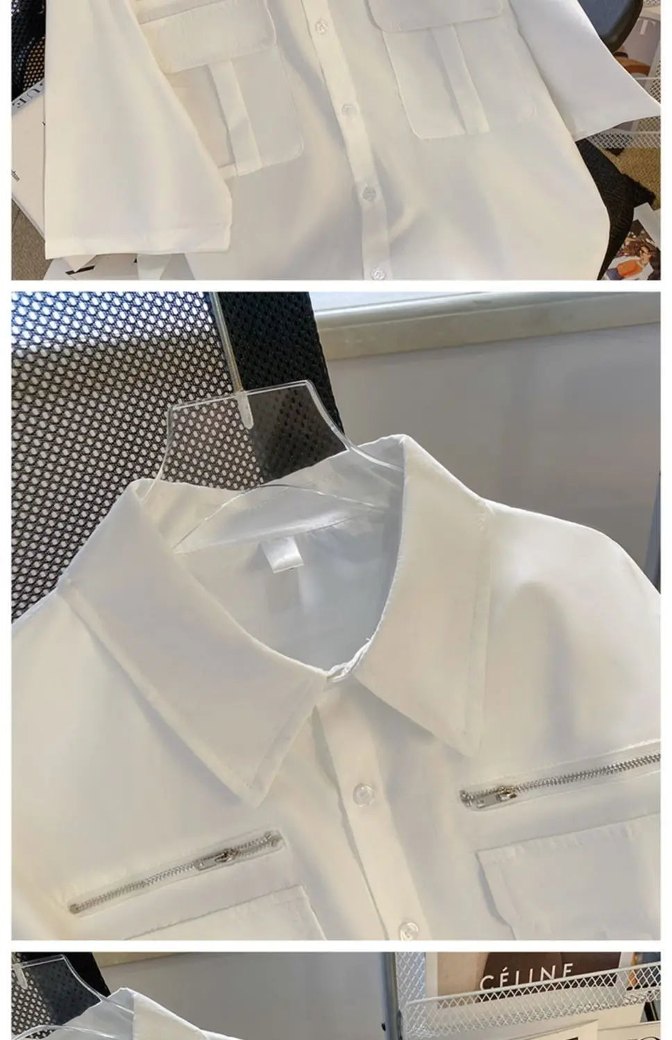 Working Short-sleeved Shirt Men's Summer High Street Niche High-end Design American Handsome Loose Casual Jacket