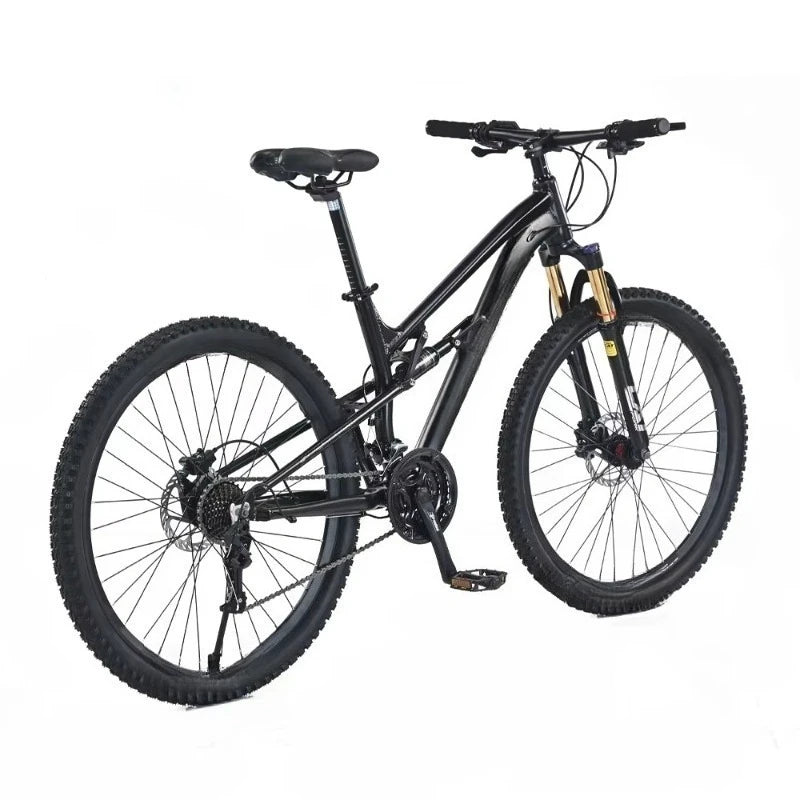 Factory Direct 27.5" Full Suspension Mountain Bike 24 Speed Adult Racing Bike Mountain Bicycle