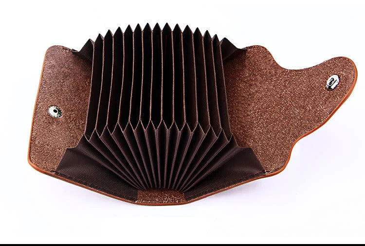 Real Genuine Leather Men Wallet ID Credit Card Holder Wallets Male Small Coin Purse Women Money Bag Vallet Slim Thin Mini Walet