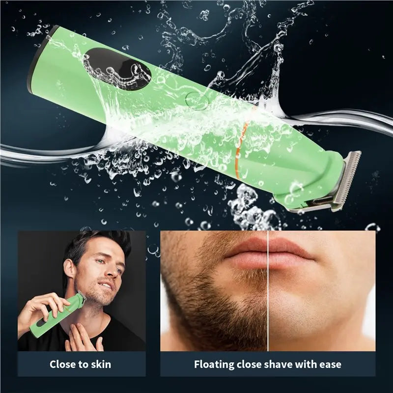 B89B-Beard Trimmer For Men 5-In-1 Hair Clipper Set Electric Shaver Nose Hair Remover Full Body Washable