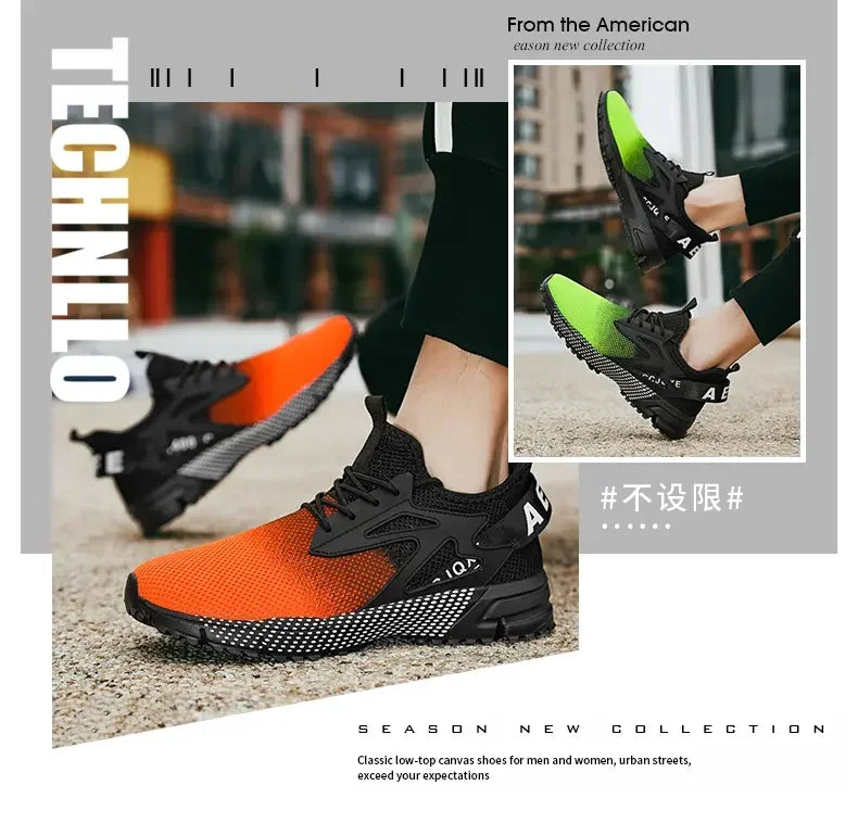 Men's Sneakers Running Shoes for Men Breathable Classic Sports Casual Shoes MenWalking Footwears Masculino