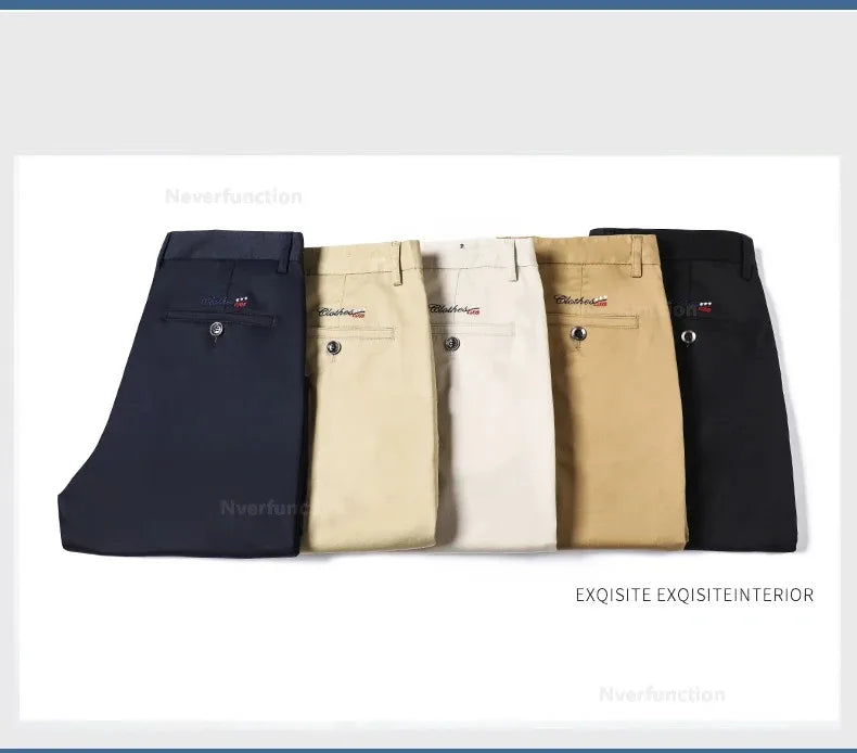 Men Shorts Summer New Knee Length Cotton Business Casual Pants Classic Brand Comfortable Clothing Shorts Male Boardshorts