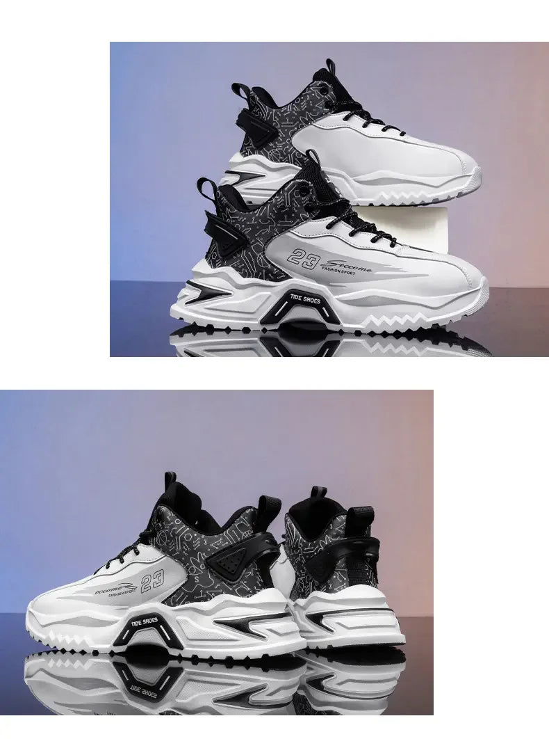 Men's Sneaker Shoes Casual Sports Basketball Shoes for Men Fashion Trends Original Male Sneakers High Top Mens Running Shoes