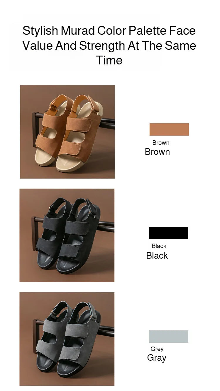 Men's outdoor sandals, casual outdoor beach shoes, outdoor sandals, driving sandals