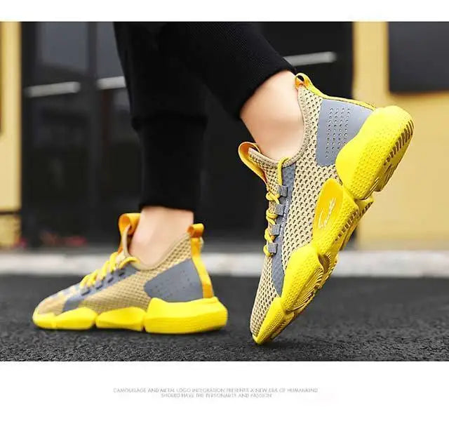 Men's Breathable Me Sport oes Summer 2025 New Sle Casual Dad Sneakers Trendy All-Match Outdoor Leisure Footwear