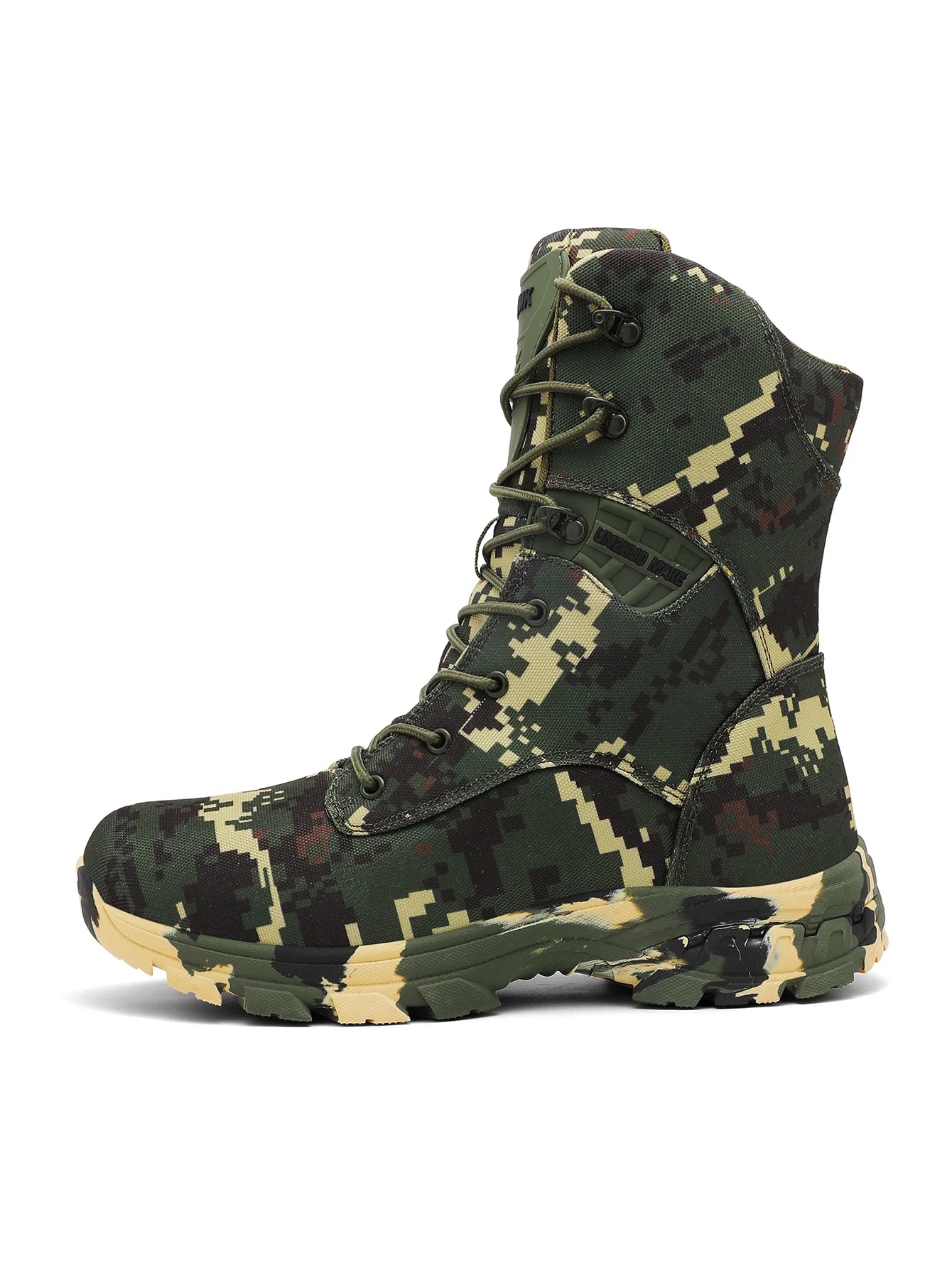 Men's Camouflage Tactical Boots Mountaineering Hiking Desert Waterproof Work Safety Shoes Ankle Boots Men's Outdoor Boots