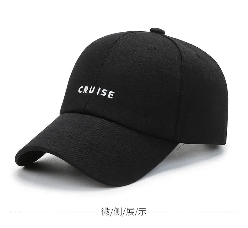 New Black Cap Hat Men Cotton Baseball Caps for Men Women Bones Masculino Branded Mens Caps Snapback Hip-Hop Hats