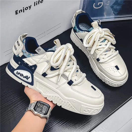 Shoes For Men Tennis Bread Hip-Hop Punk Skateboard Shoes Fashion Male Sneakers Couple Outdoor Sport Casual Shoes