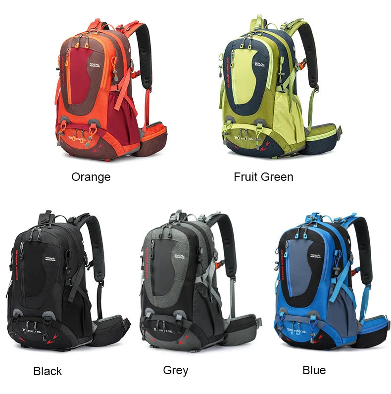 35L Hiking Backpack for Men Women Trekking Climbing Backpacks with Backplane Sports Bag Travel Luggage Bag