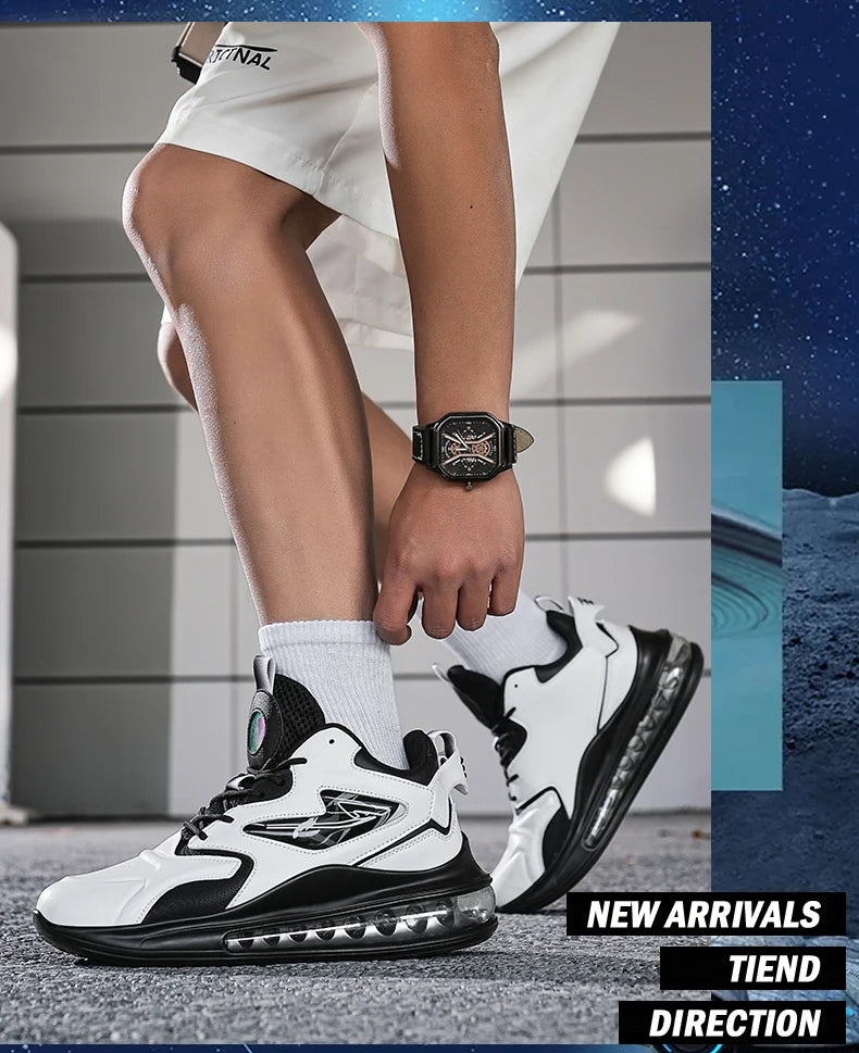 Men Sneakers 2024 Fashionable Lightweight Comfortable Walking Shoes Mesh Breathable Cushioning Sports Shoes for Men Tennis Shoes