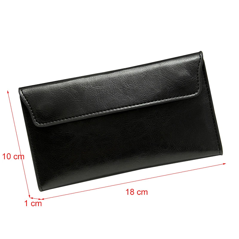 Slim Genuine Leather Women Wallet Female Long Clutch Coin Purses Luxury Design Wallets and Purses Ladies Card Holder Vallet 2023