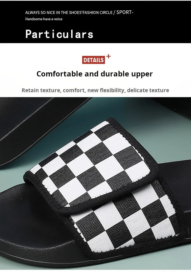 Slippers for Men To Wear Outside in Summer Men's Non-slip and Anti-odor Comfortable Soft Flip-flops Outdoor Trendy Sandals