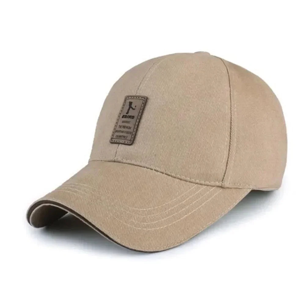 Sports Baseball Cap for Men Women Cotton Hiking Fishing Camping Black Red White Blue Green Brown Caps H59RT