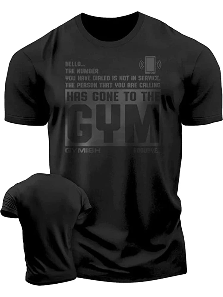 3D Printed Recover Fully Workout T-Shirt Funny Gym T-Shirt High Quality Men's Short Sleeves Muscle Man Tough Guy T-Shirt