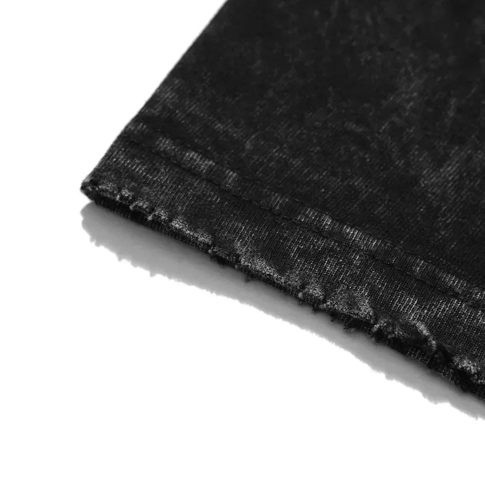 Men's T Shirt Calacas Chidas Gym Washed T-Shirts Trendy Cool Todo Sea Por Las Senoras Summer Tees Aesthetic Simple Casual Tops