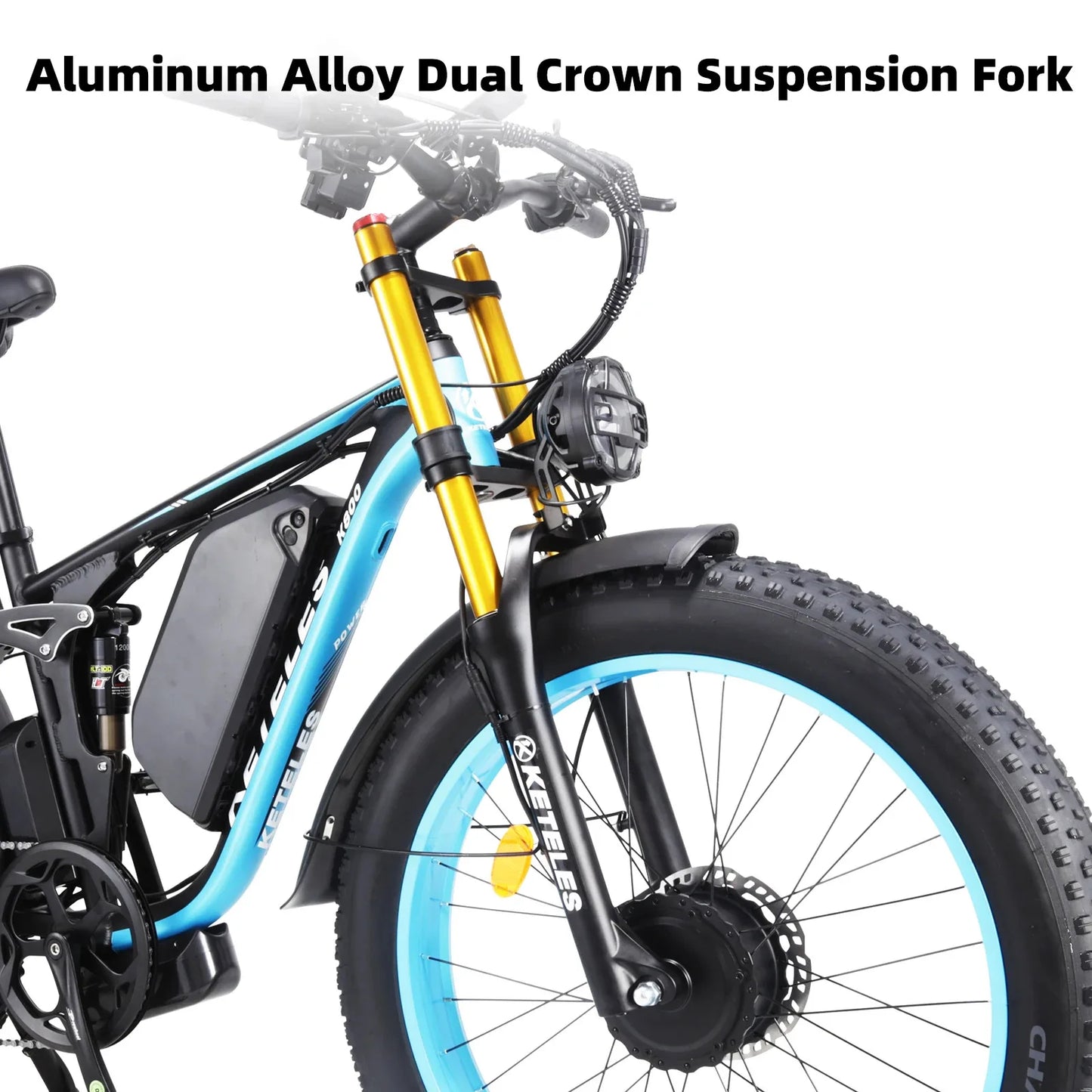 New electric bicycle K800 adult fashion electric bike 2000W powerful motor 48v23ah battery E-bike fat tire mountain off-road