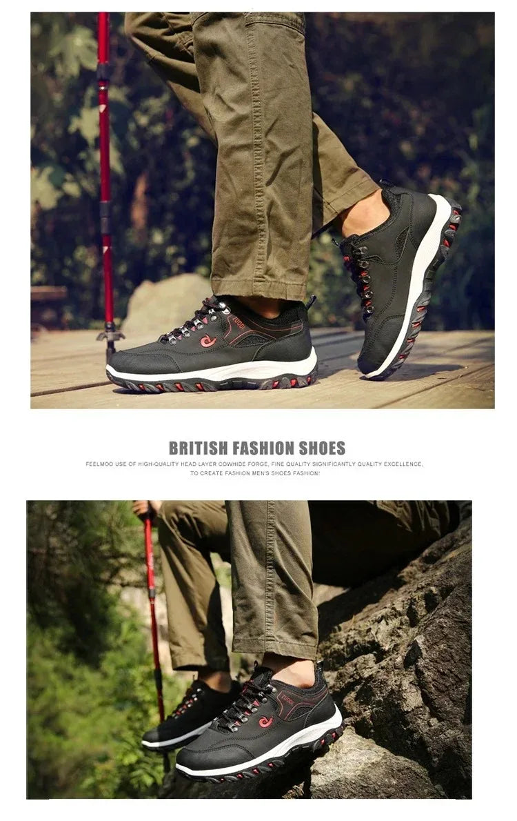 Sneakers Comfort Outdoor Platform Shoes for Men Trend Men's Casual Travel Lightweight Hiking Sneakers Size 48 Sapato Masculino