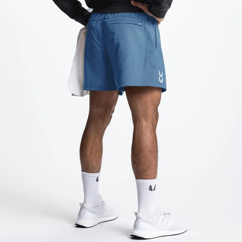 Mens Gym Training Shorts Man Quick Dry Sports Casual Short Pants Fitness Workout Running Bodybuilding Fashion Basketball Shorts