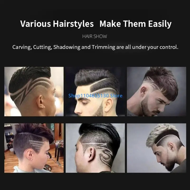 Professional Hair Clippers for Men Hair Clippers for Hair Cutting USB Rechargeable Hair Cutting for Barbers