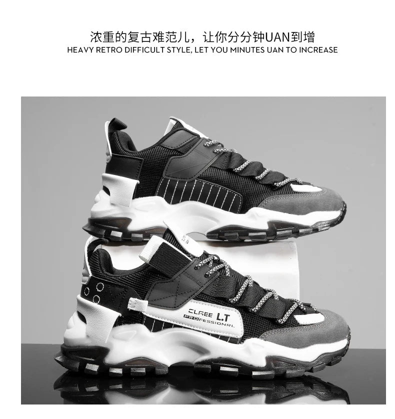 2023Men's Sneakers  Summer Mesh Breathable Casual Shoes Lightweight Walking Men Shoes Soft Sole Tenis Fitness Shoes