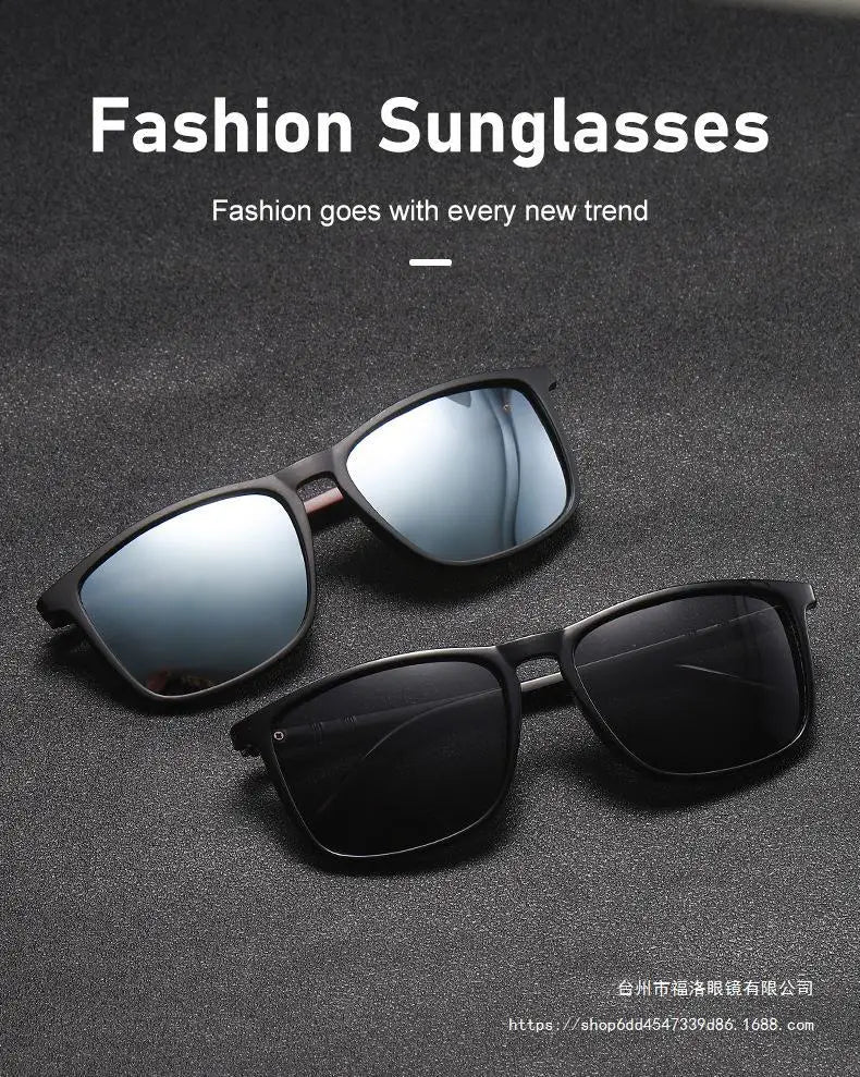 Sports Sunglasses for Men Polarized Comfortable Wear Square Sun Glasses Male Light Weight Eyewear Accessory with Origina