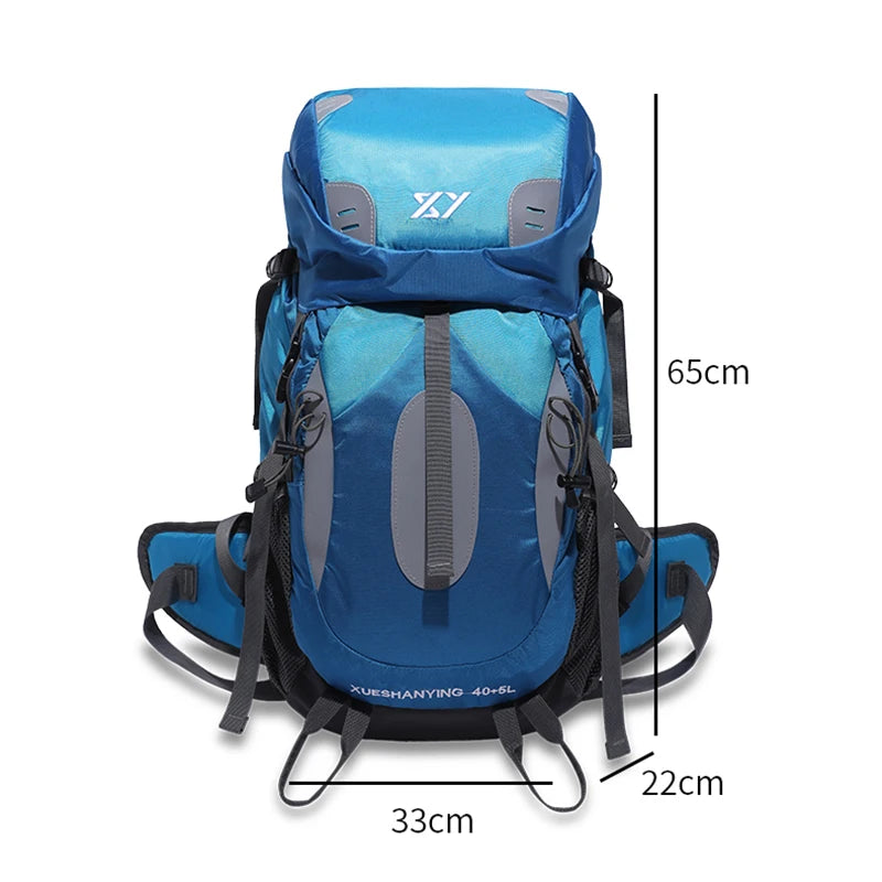 Camping Backpack Travel Bag Men Women Hiking Trekking Climbing Rucksack Outdoor Sports Bags Large Capacity Luggage Shoulder Bag