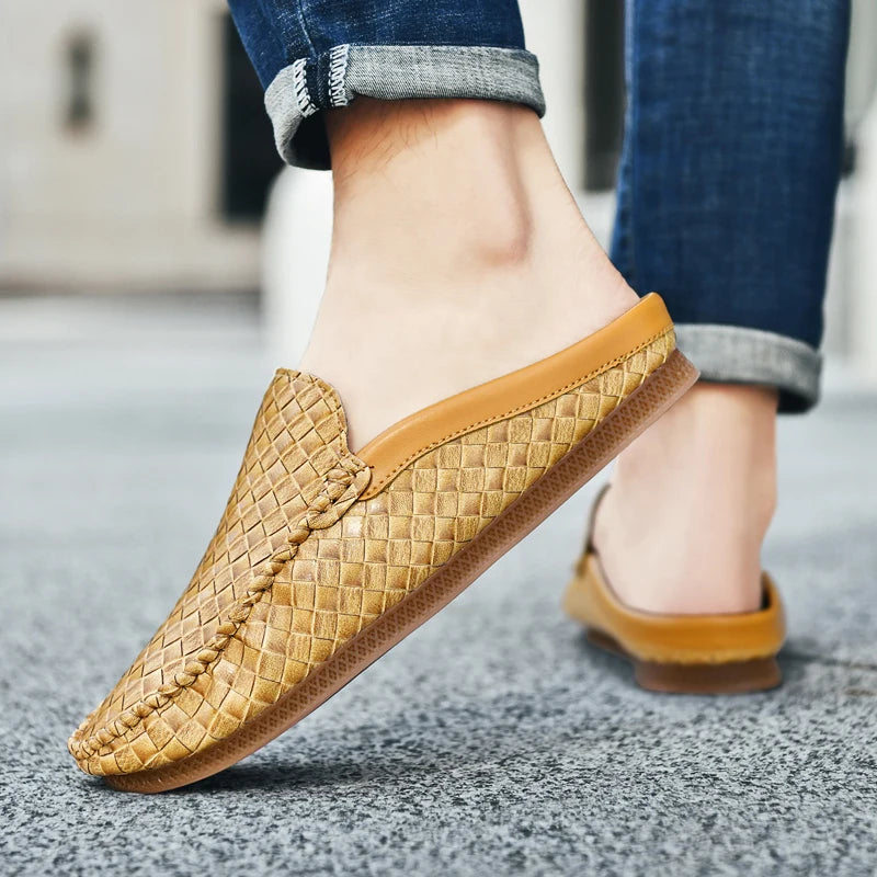 Luxury Brand Flat Shoes for Men Offer Cheap Original Men's Shoes 2024 Shose Brand Replica Summer Men's Sneakers Natural Leather