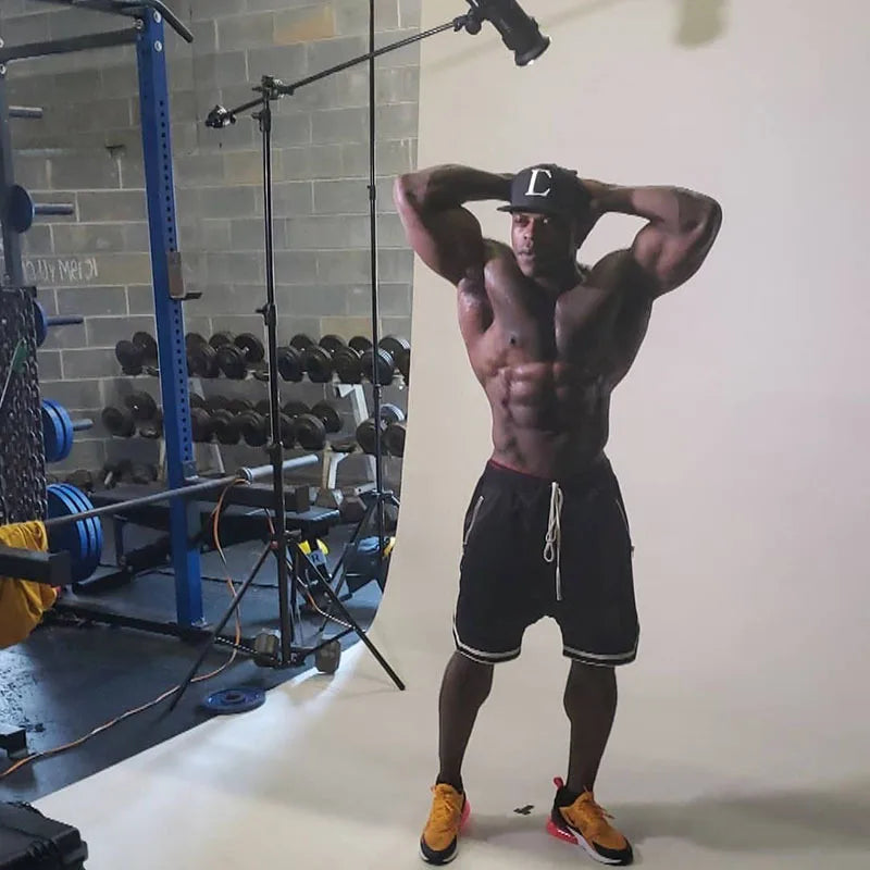 Men's Sports Basketball Shorts Mesh Quick Dry Gym Shorts for Summer Fitness Joggers Casual Breathable Short Pants Scanties Male