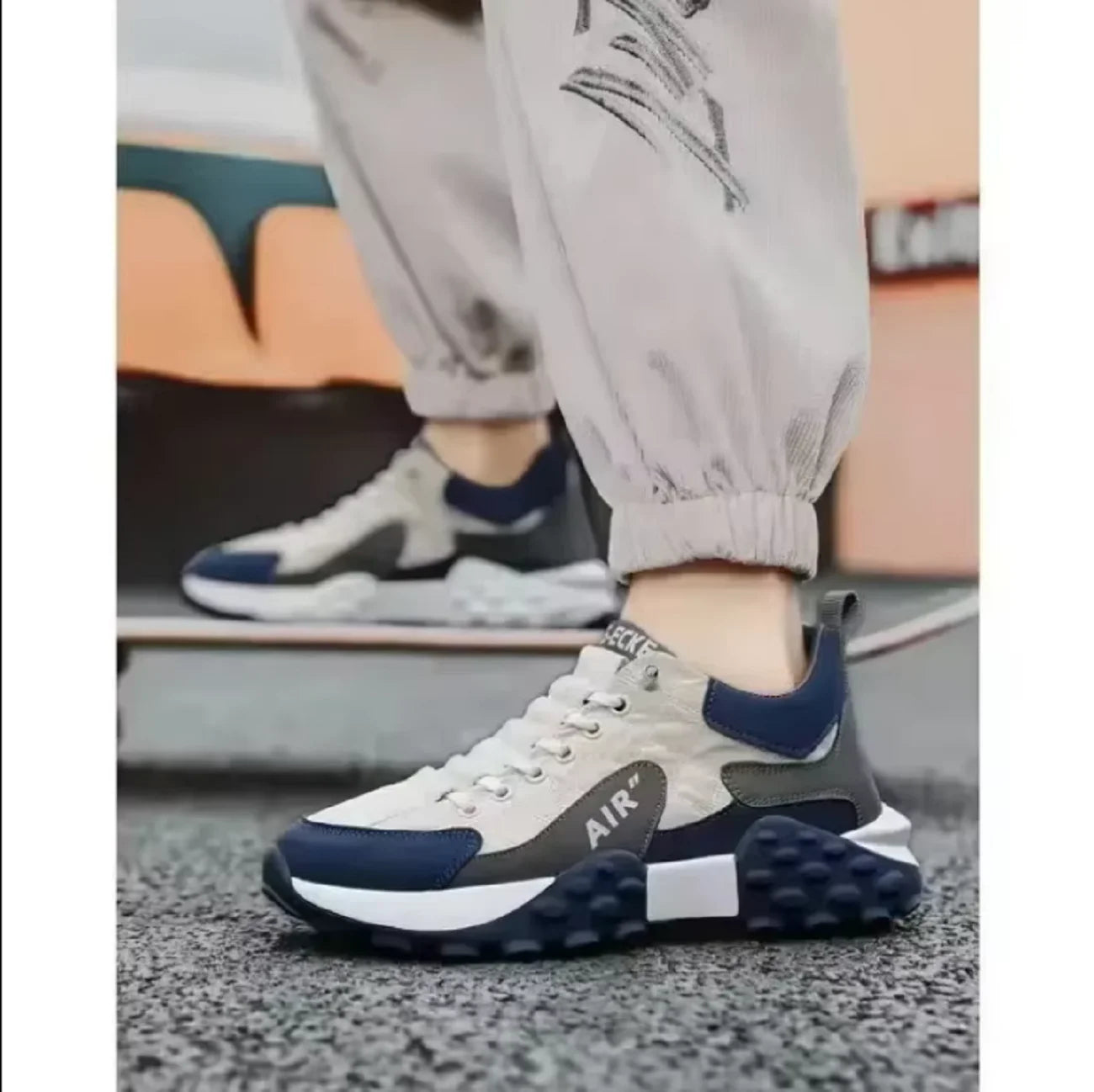 2025 Spring/Autumn Season Fashionable Men's Sneakers/Thick-Soled Casual Sports Shoes for Leisure and