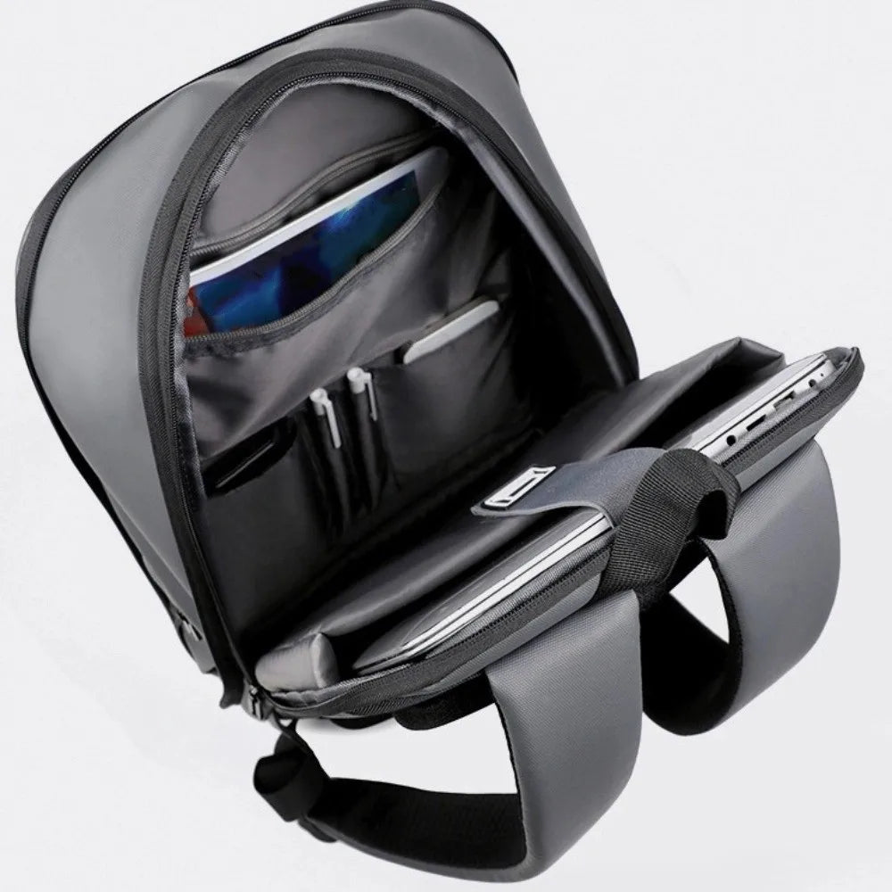 Business Large Capacity Men's Backpacks Multi-pockets Scalable Travel Knapsack Waterproof Luggage Carry Laptop Bag Teens Student