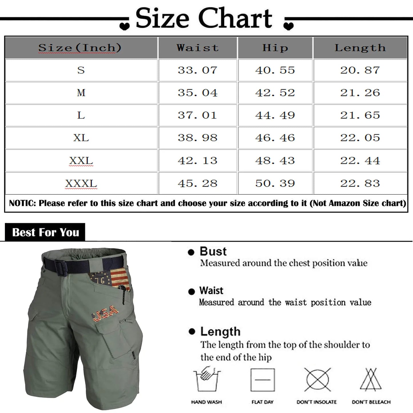 Men's Cargo Shorts Cotton Linen Wear-resisting Multi-Pockets printing shorts Casual Outdoors Loose Hiking Trekking Sweatpants