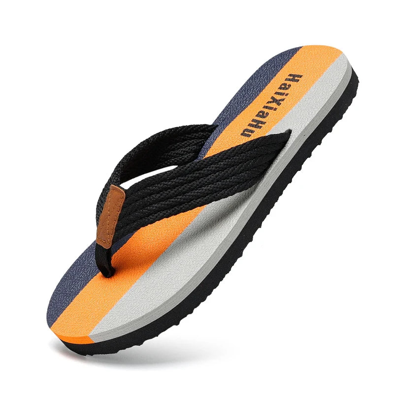 Men Slippers Summer High Quality Flip Flop Men Beach Shoes Fashion Outdoor Flip Flops Casual Breathable Slippers for Men Sandals