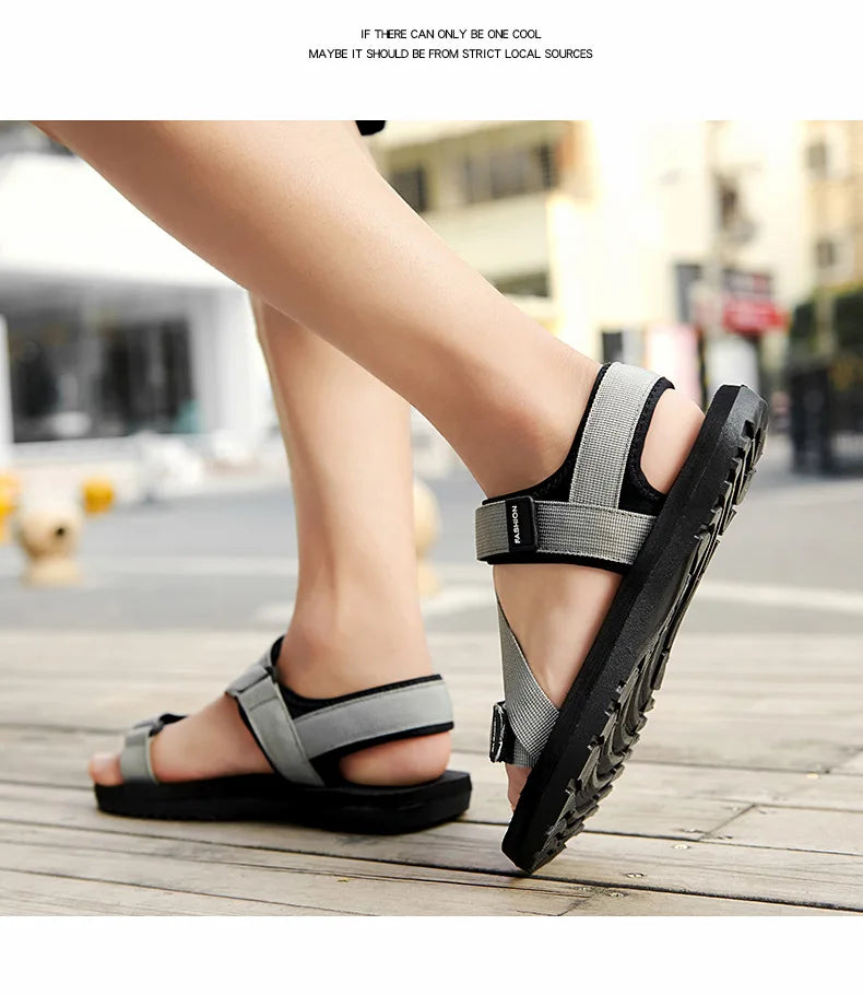 New Men's Sandals Fashion Casual Beach Shoes Men's Outdoor Sports Driving Sandals for Men Designer Sandals Sandalias Hombre