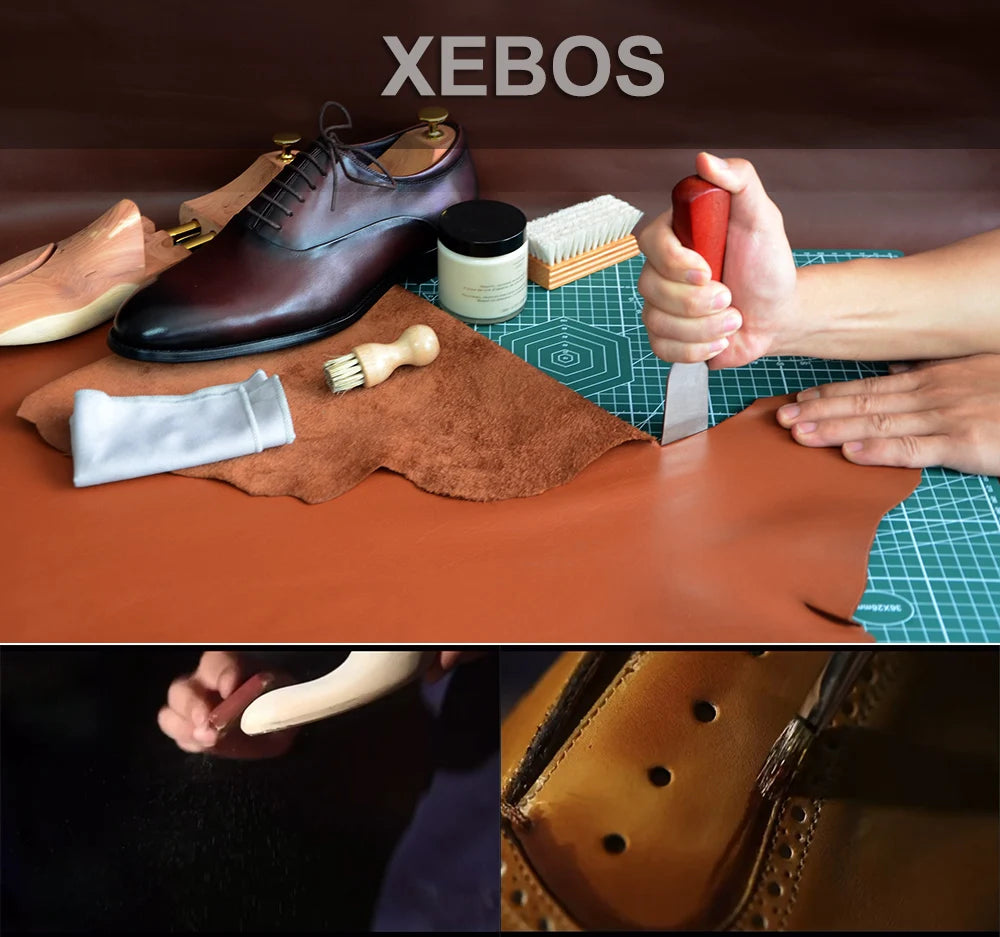 Luxury Designer Men's Summer Sandals Genuine Leather Brogue Carving Man Shoes Formal Events Social Buckle Strap Men Slippers