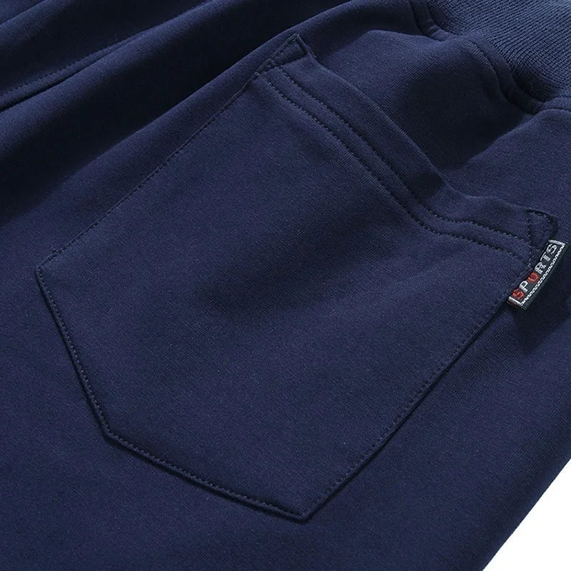 2024 Mens Shorts New Summer Casual Shorts Cotton Fashion Men Beach Short Solid color Drawstring Joggers Male Hot Pockets trouser