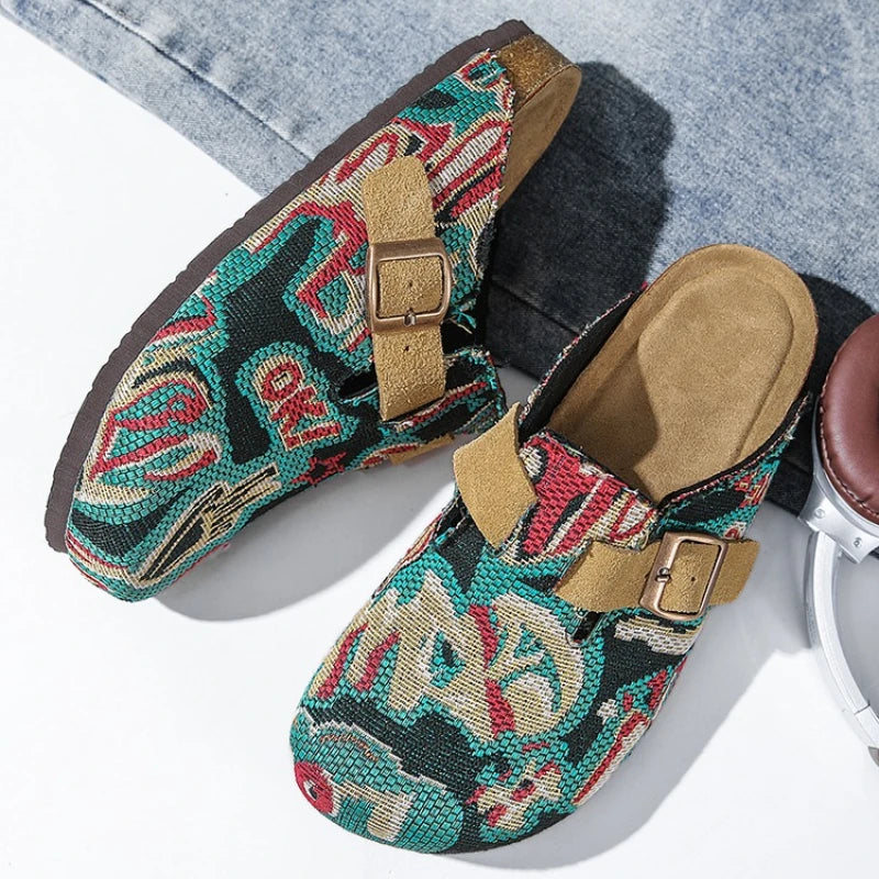 Men Driving Lazy Shoes Men's Summer Sandals Casual Shoes Comfortable Breathable Walking Shoes Non Slip Lightweight Sneakers