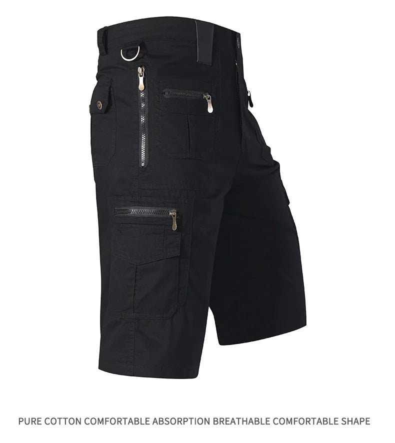 Shorts Men Urban Military Waterproof Cargo Tactical Shorts Male Outdoor Camo Breathable Quick Dry Pants Summer Casual Shorts